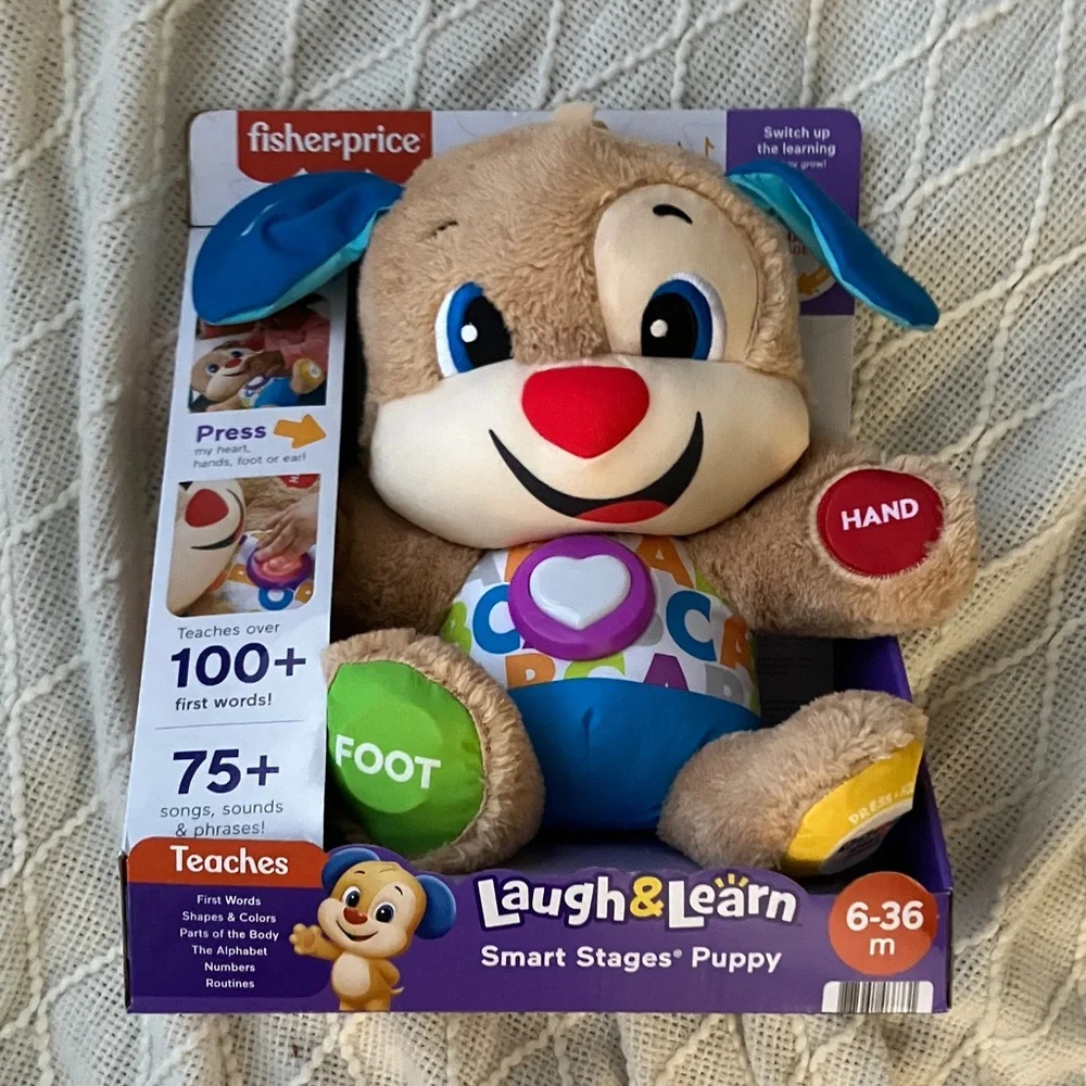 Fisher-Price Colorful Smart Stages Puppy - Picture 1 of 4